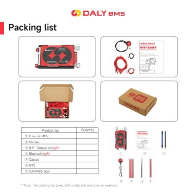 BMS LFP 16S 100A DALY