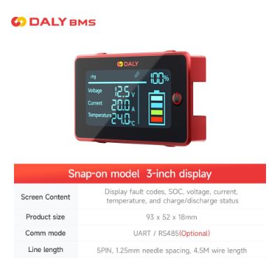 SOC DISPLAY DALY 3.0