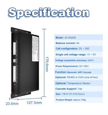 JK-B4A24S 2-24s 4A Active Balancer